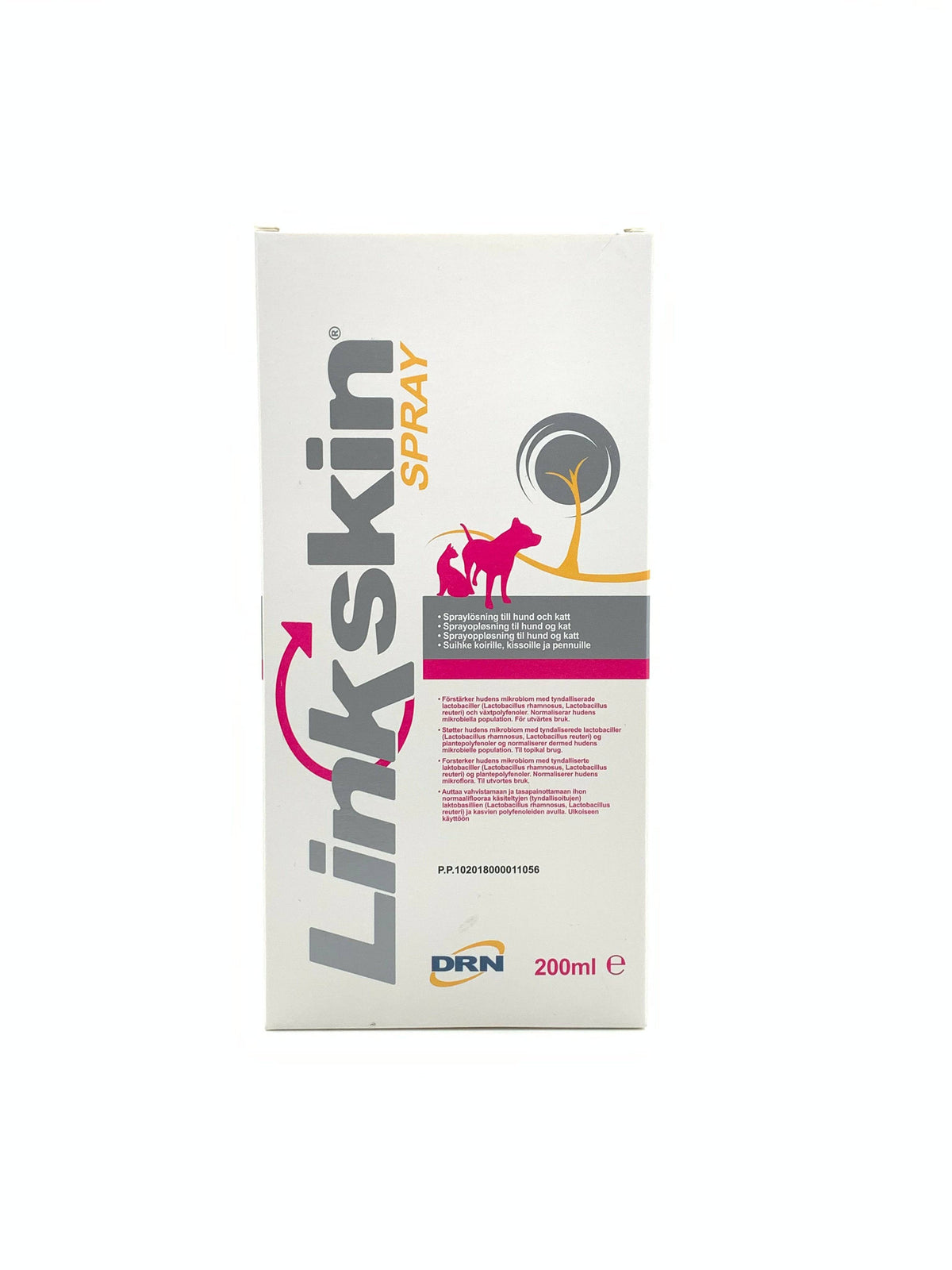 Linkskin Spray - Suihke koirille ja kissoille 200 ml - Sinunapteekki.fi