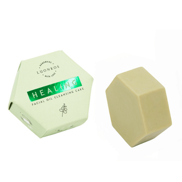 Luonkos Healing Facial Oil Cleansing Cake - Öljypuhdistuskakku 60 g