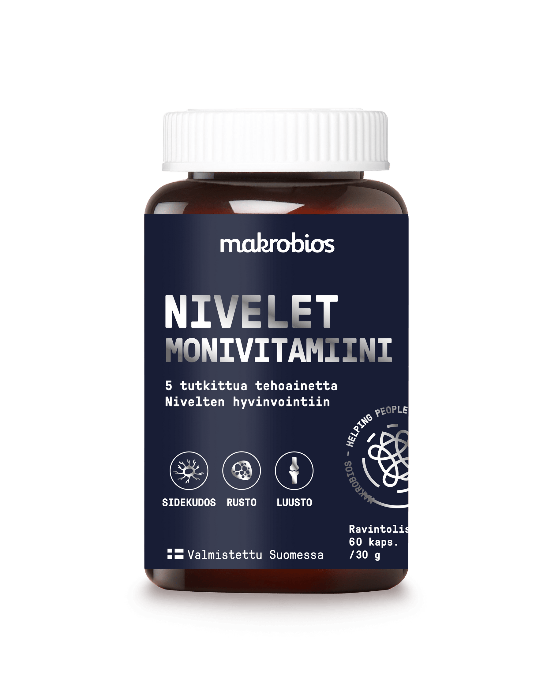 Makrobios Nivelet Monivitamiini 60 kaps.