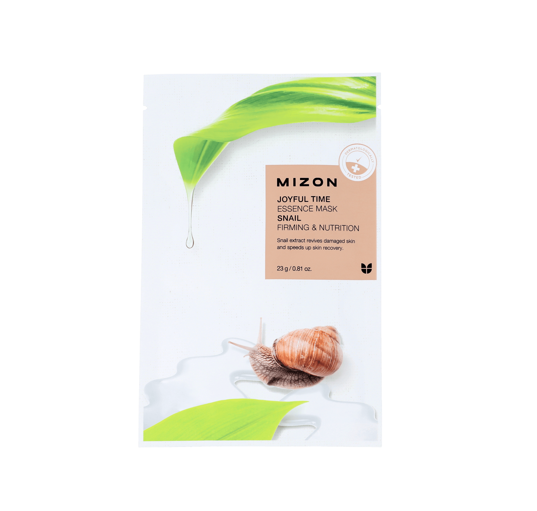 Mizon Joyful Time Essence Mask Snail - Kangasnaamio 1 kpl - poistuu