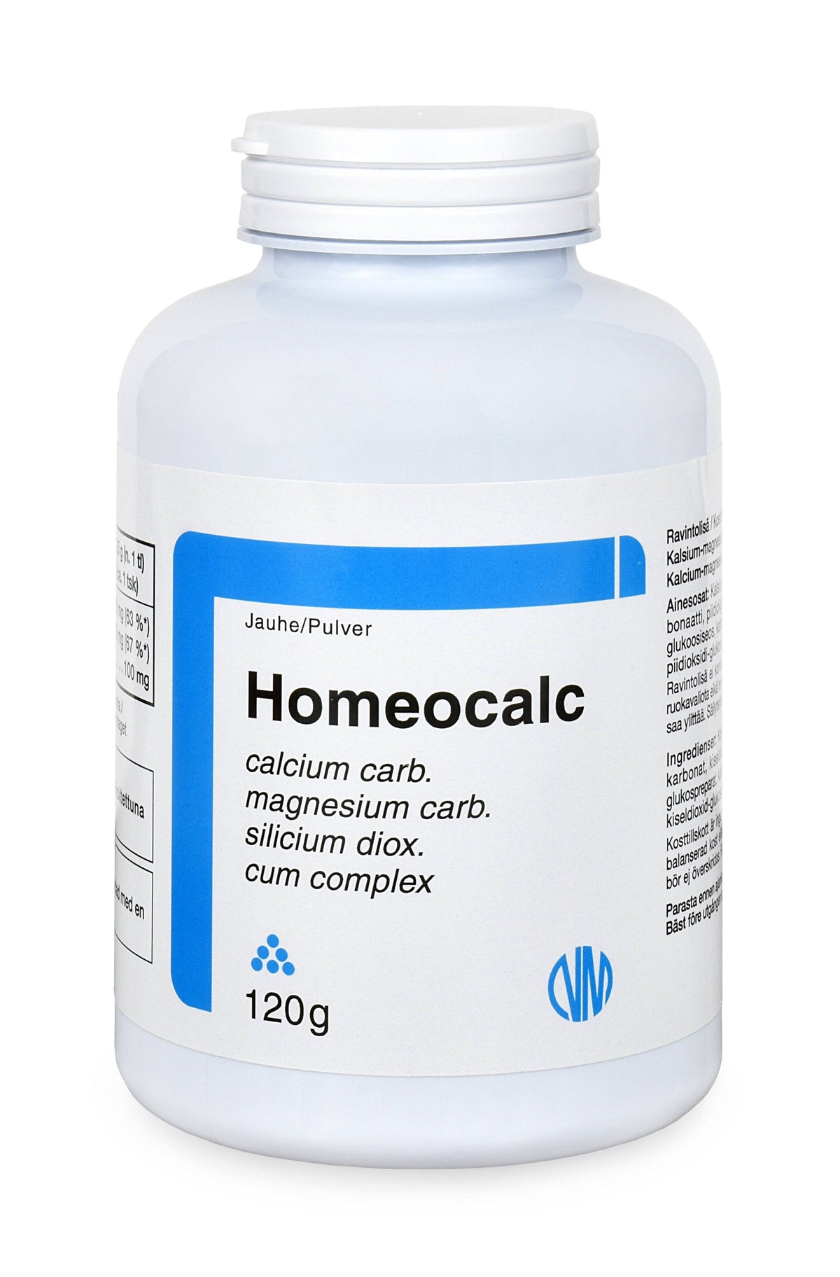 Natura Media Homeocalc - Jauhe 120 g - Sinunapteekki.fi