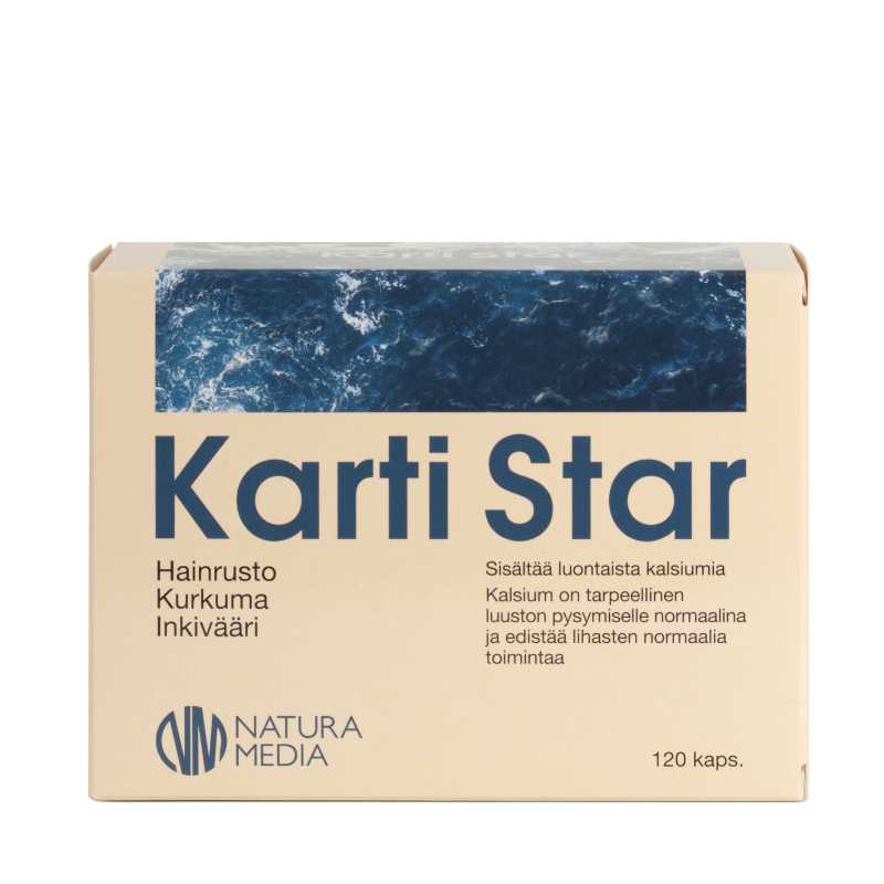 Natura Media Karti Star - Hainrustokapselit 120 kaps.