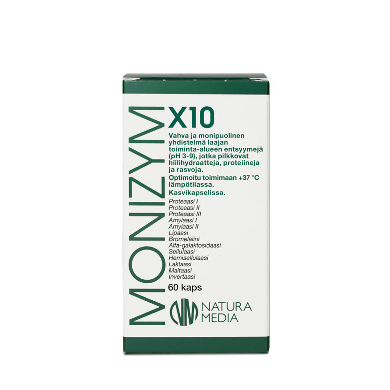 Natura Media Monizym x10 - 60 kaps.