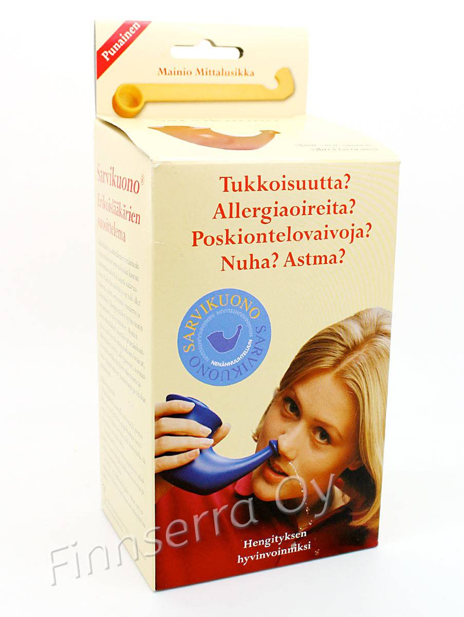 Nenäkannu - Punainen - Sinunapteekki.fi