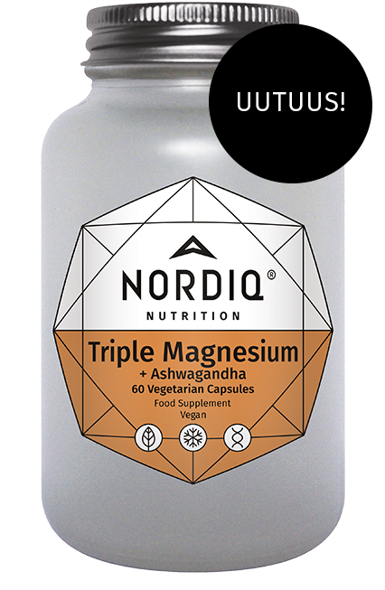 Nordiq Triple Magnesium + Ashwagandha - 60 kaps.