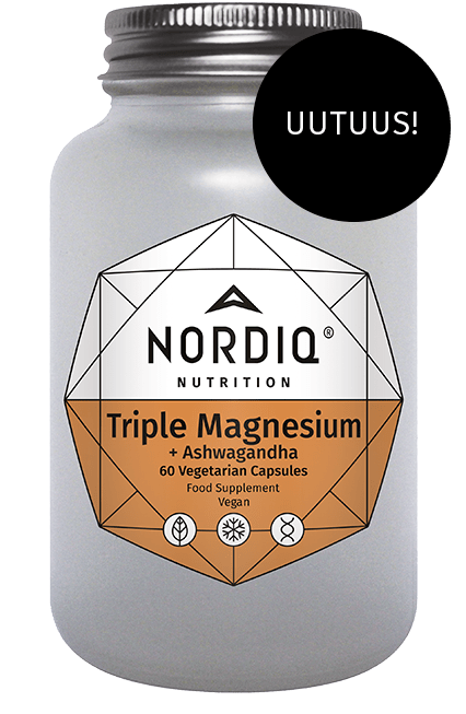 Nordiq Triple Magnesium + Ashwagandha - 60 kaps.