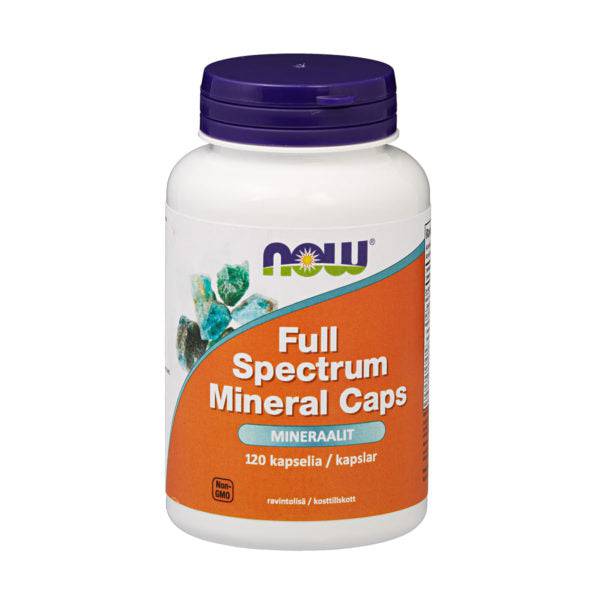 Now Foods Full Spectrum Mineral Caps - Mineraalit 120 kaps.