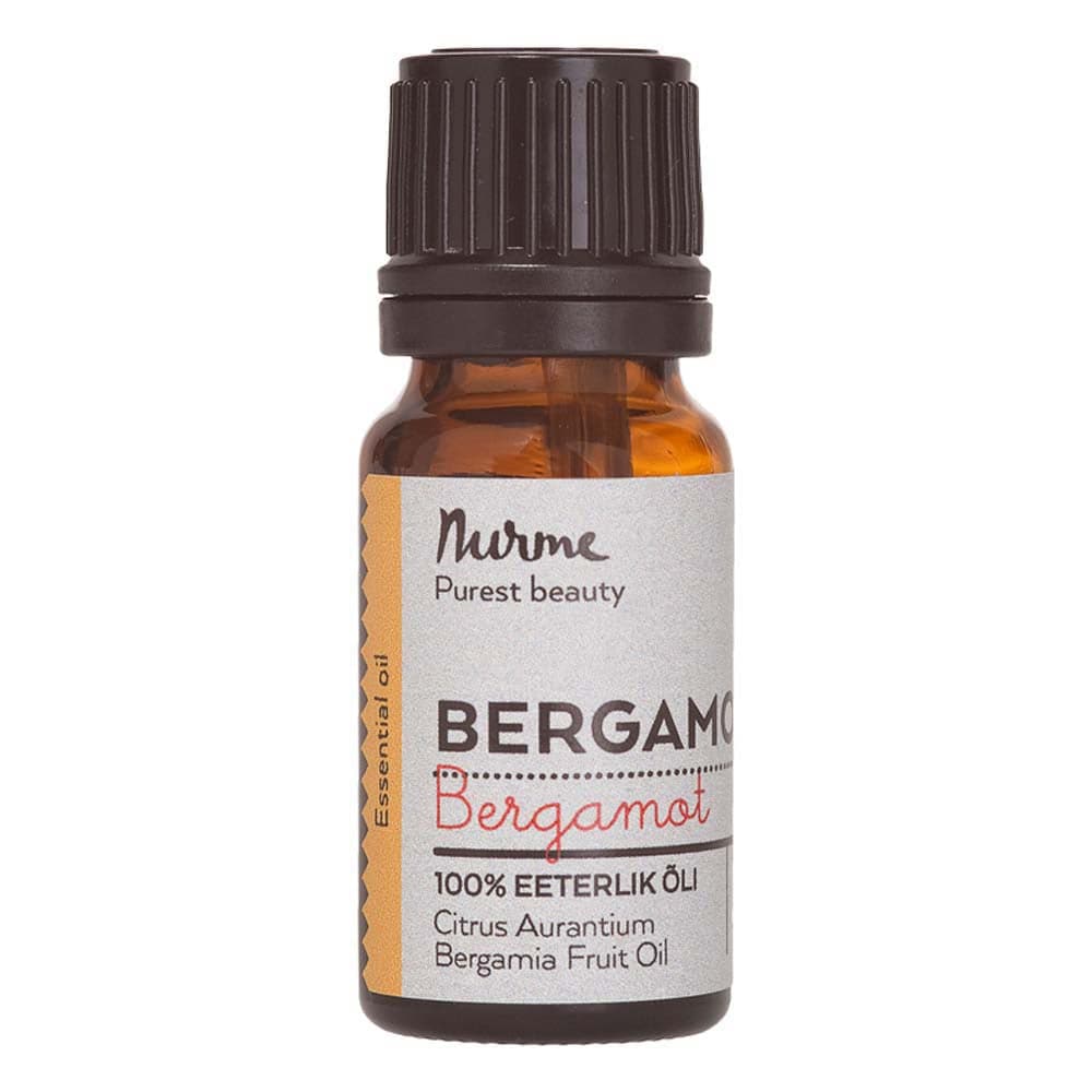 Nurme Bergamot Essential Oil - Bergamotti eteerinenöljy 10 ml - Sinunapteekki.fi