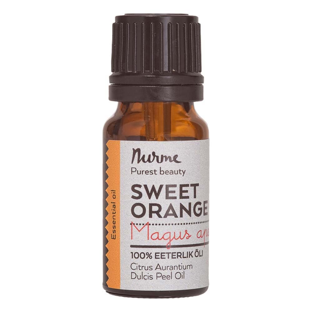Nurme Sweet Orange Essential Oil - Appelsiinin eteerinen öljy 10 ml - Sinunapteekki.fi