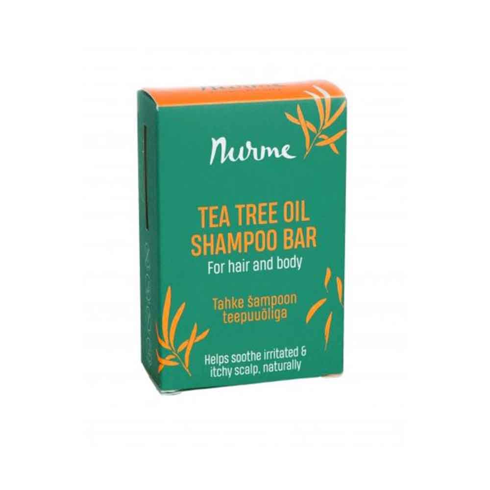 Nurme Tea Tree Oil Shampoo Bar - Teepuu Palashampoo 100 g