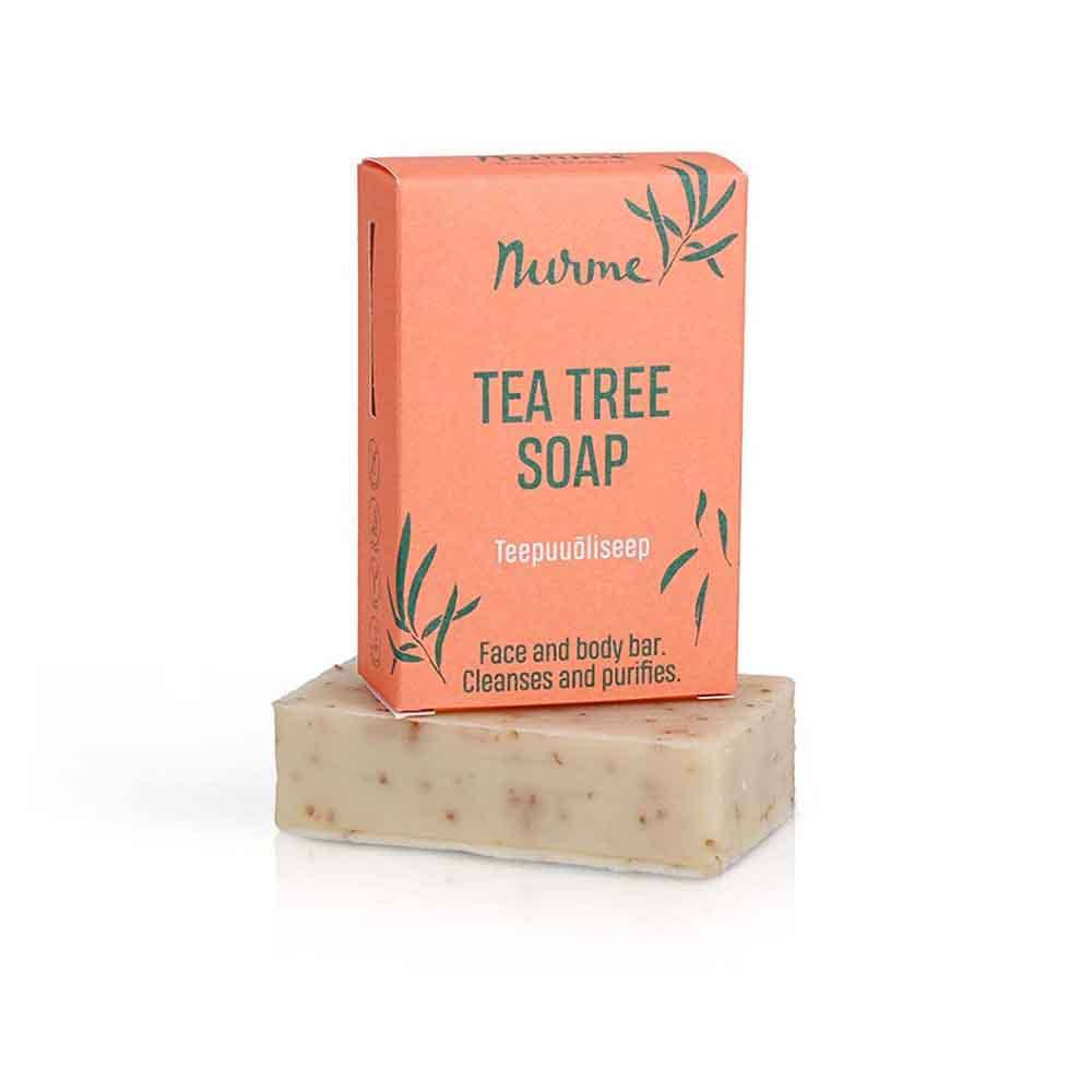 Nurme Tea Tree Soap - Teepuusaippua 100 g - Sinunapteekki.fi