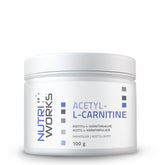 Nutri Works Acetyl-L-Carnitine  - asetyyli-L-karnitiinijauhe 100 g