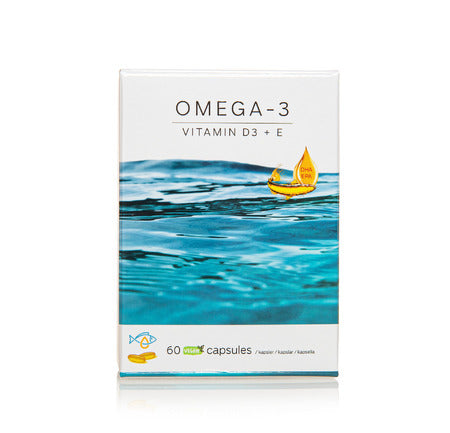 Immitec Omega-3 Vitamin D3+E 60 kaps.