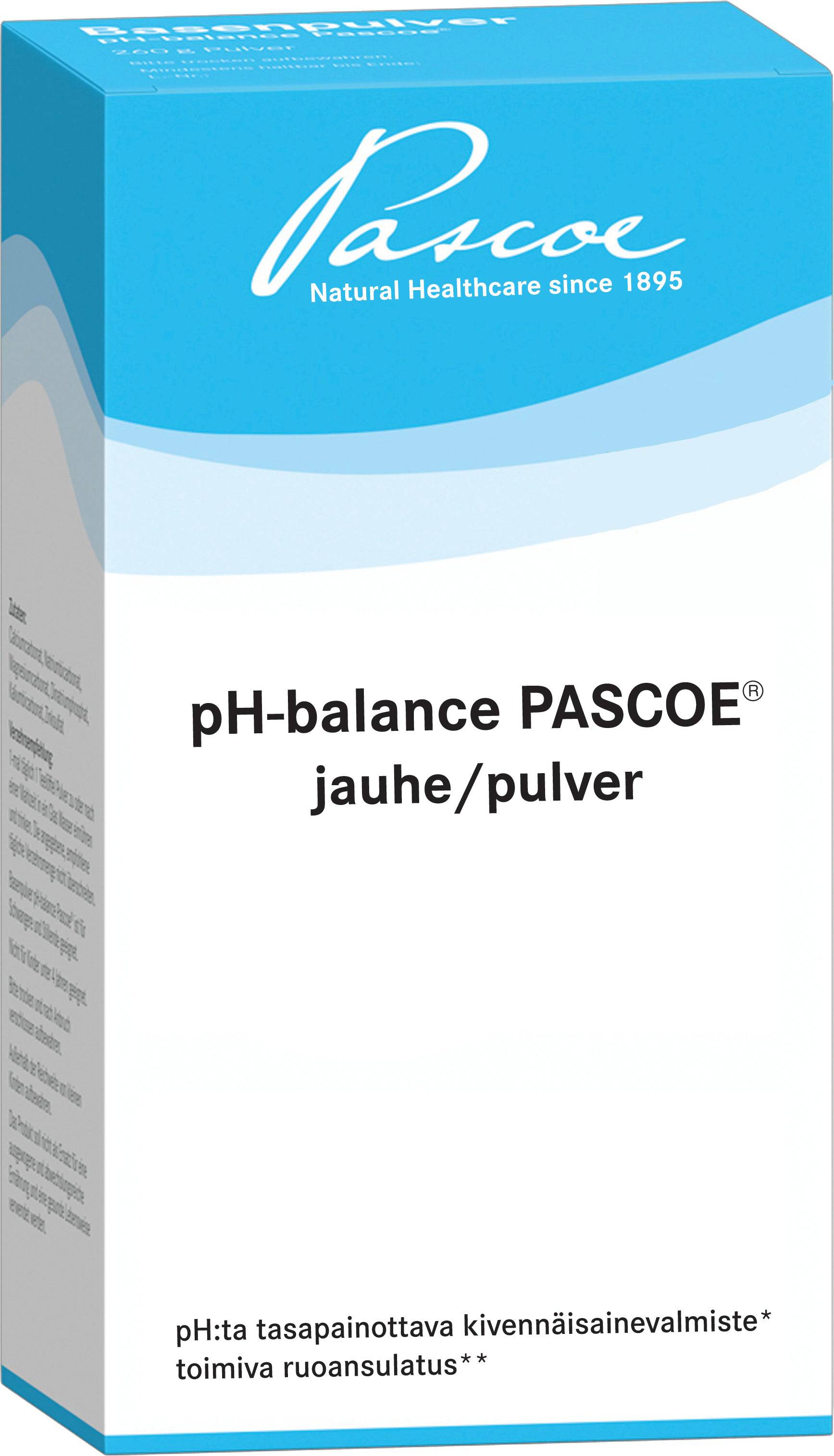 pH-balance PASCOE jauhe 260 g - Sinunapteekki.fi