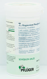 Pflüger Nro 7 Magnesium Phosphoricum - Solusuola 400 tabl