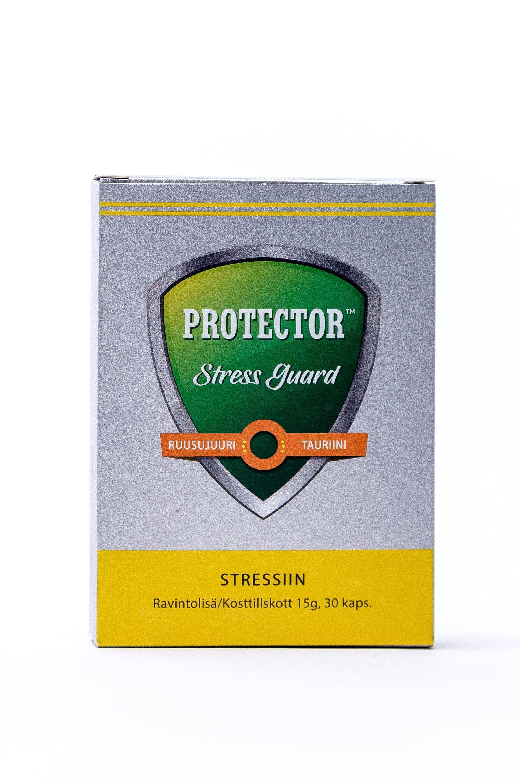 Protector Stress Guard - Ruusujuuri-Kaseiini-Tauriini-Melonikapseli 30 kaps. - Päiväys 01/2024