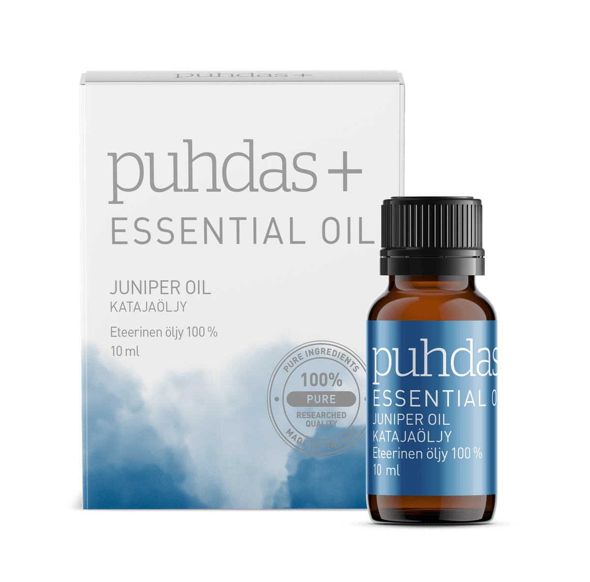 Puhdas+ Essential Oil - Katajaöljy 10 ml - Sinunapteekki.fi