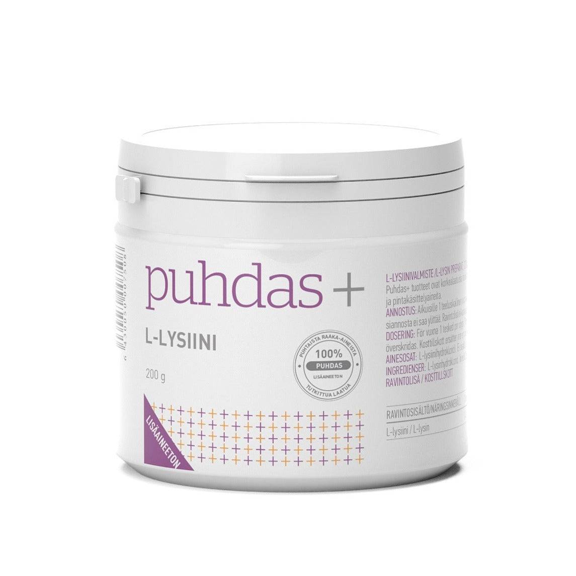 Puhdas+ L-Lysiini 200 g