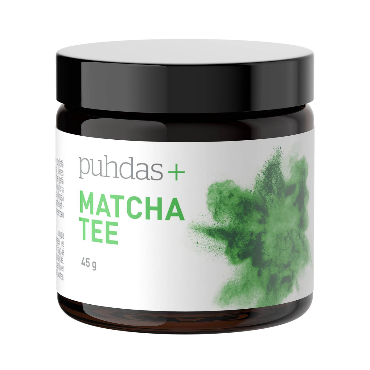 Puhdas+ Matcha Tee 45 g - Sinunapteekki.fi
