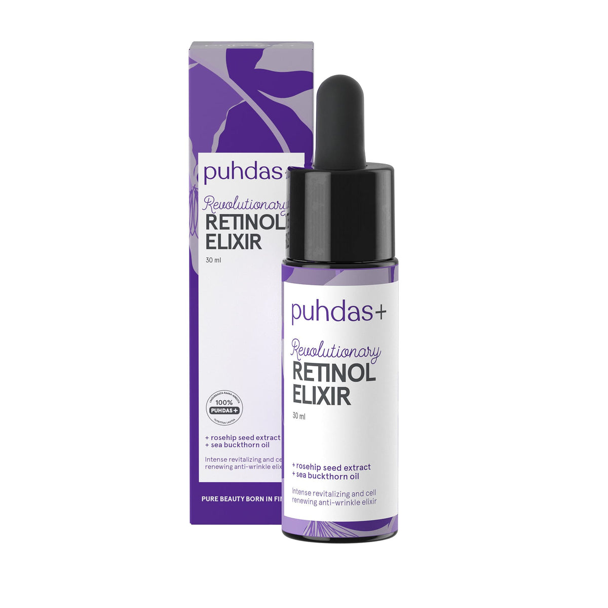 Puhdas+ Revolutionary Retinol Elixir - Retinoli 30 ml - Sinunapteekki.fi
