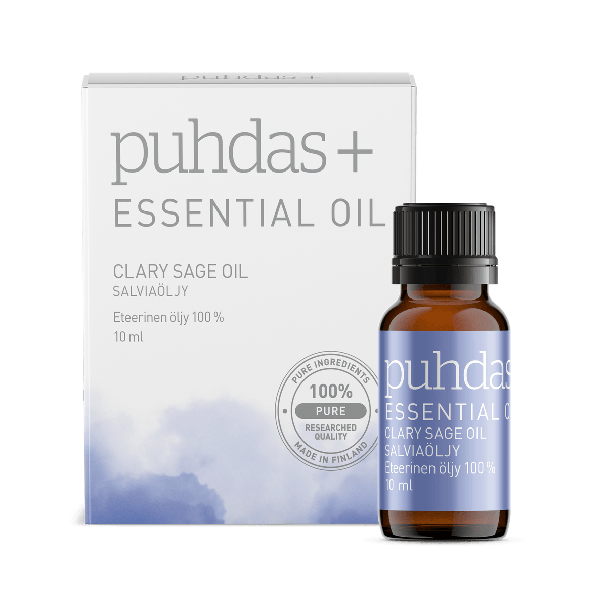 Puhdas+ Essential Oil - Salviaöljy 10 ml - Sinunapteekki.fi