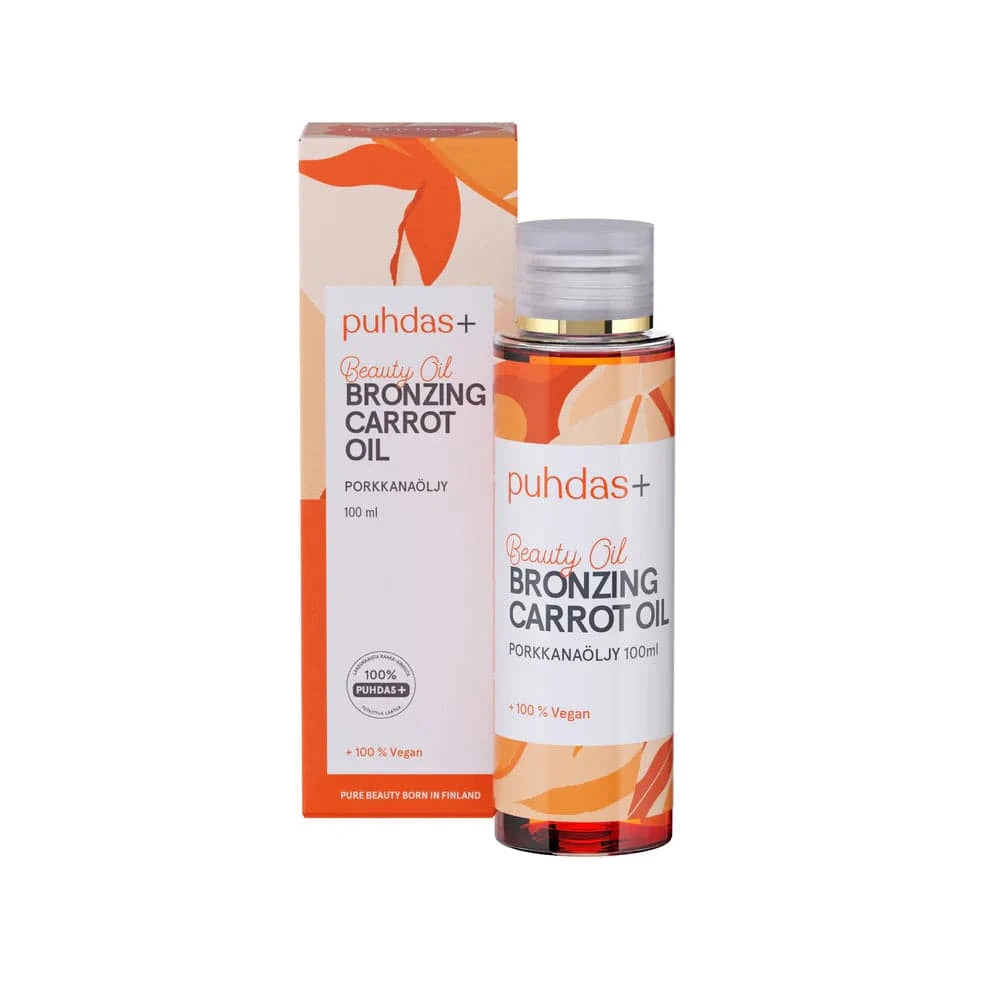 Puhdas+ Beauty Oil Bronzing Carrot Oil - Porkkanaöljy 100 ml - erä - Sinunapteekki.fi