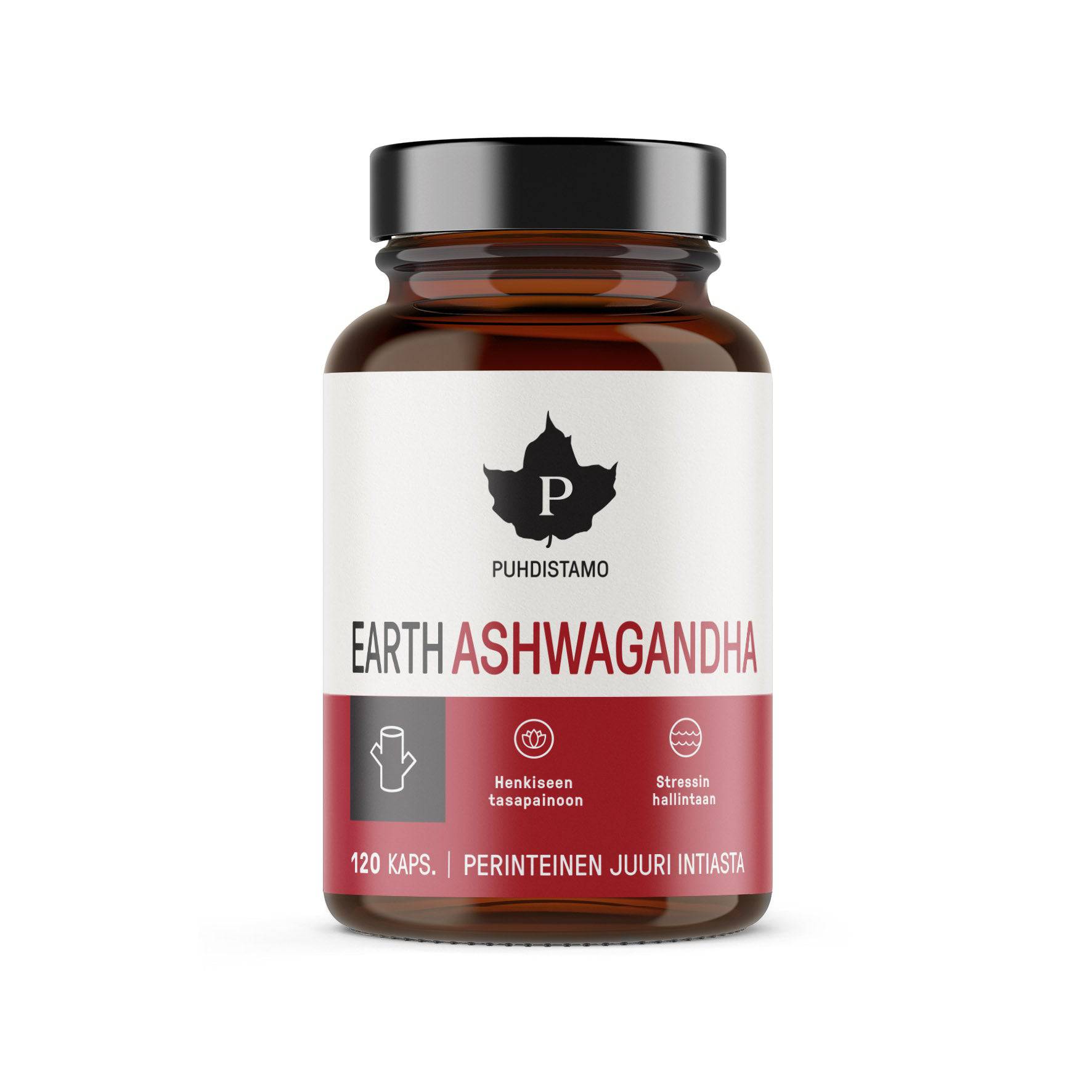 Puhdistamo Earth Ashwagandha 120 kaps. - Sinunapteekki.fi
