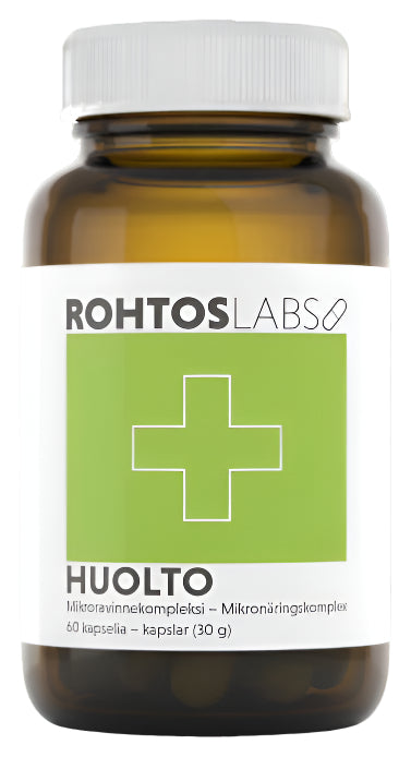 Rohtos Labs Huolto - Mikroravinnekompleksi 60 kaps. - erä
