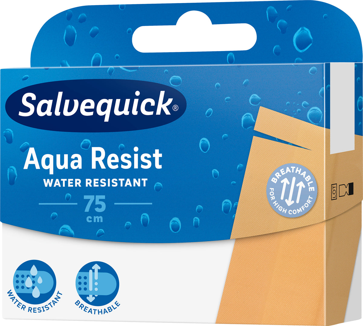 Salvequick Aqua Resist laastari 75 cm