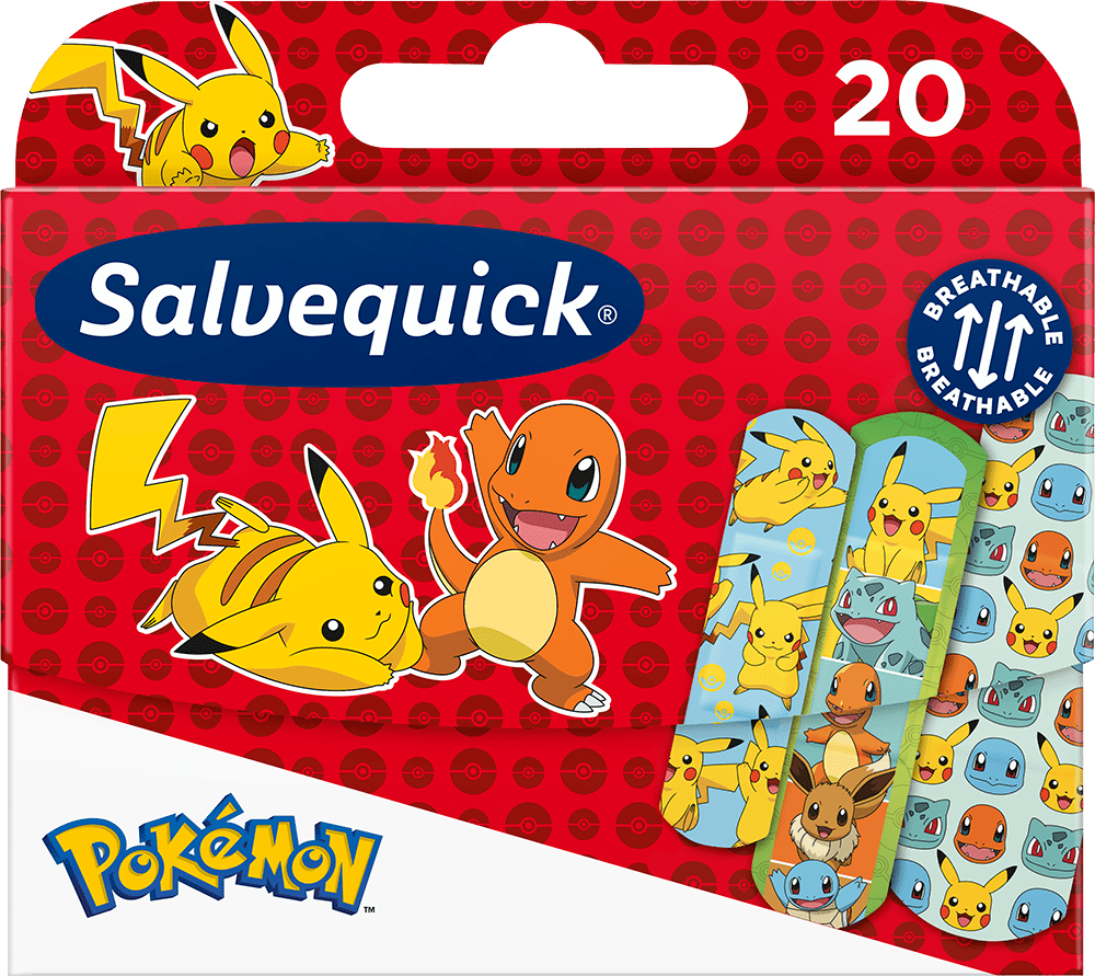 Salvequick Pokemon Laastarit 20 kpl - Sinunapteekki.fi