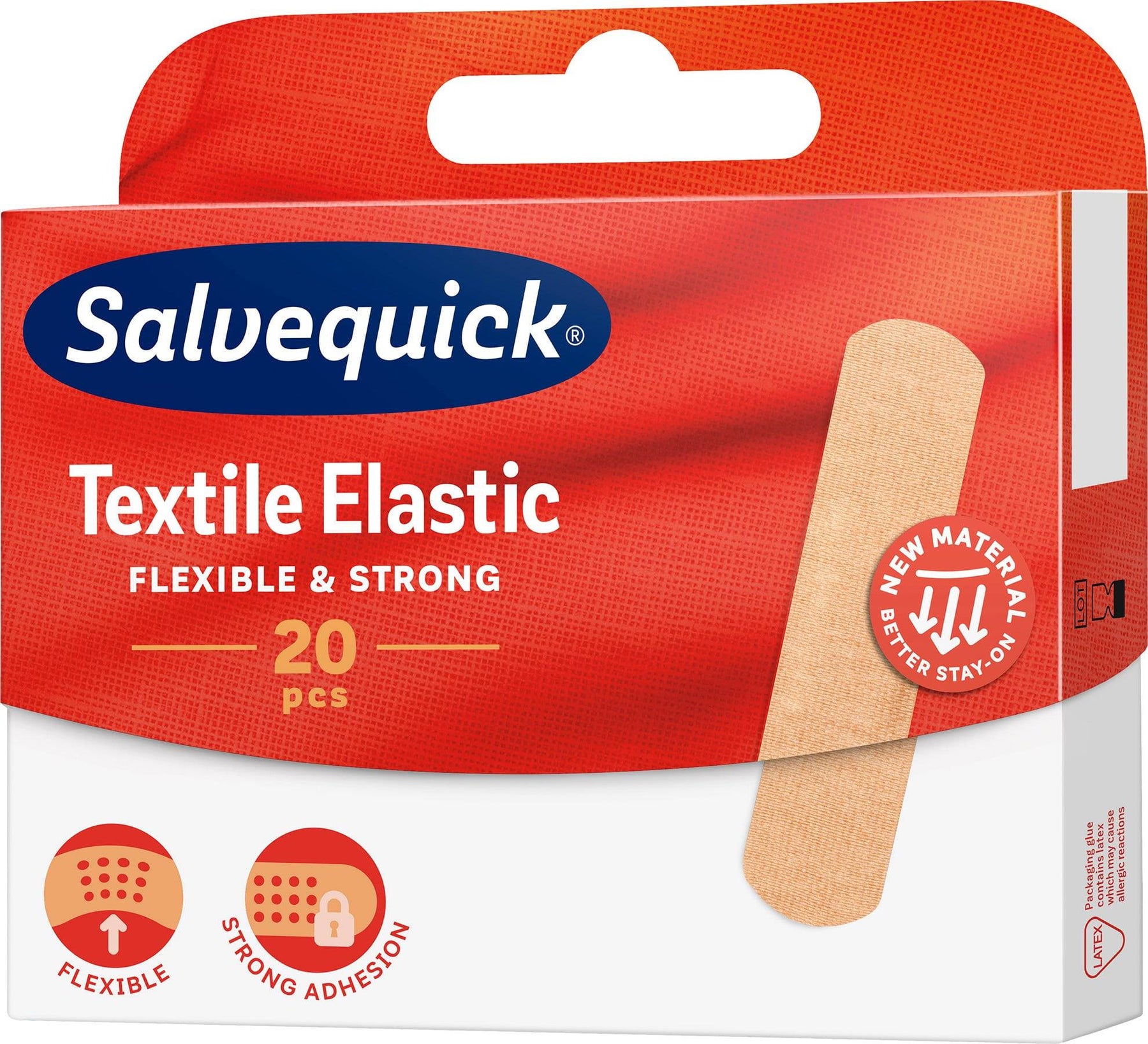 Salvequick Textile Elastic 20 kpl - Sinunapteekki.fi