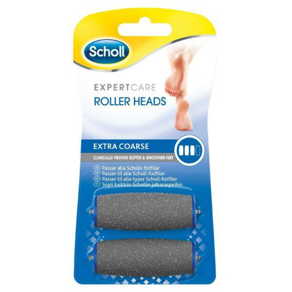 Scholl Velvet Smooth vaihtopäät - normaali karkeus 2 kpl