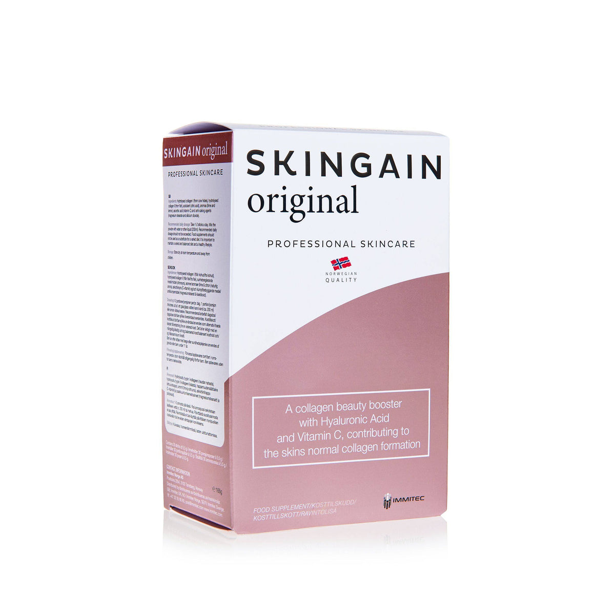 Skingain Original - Kollageeni jauhe - 30 annospussia - Sinunapteekki.fi