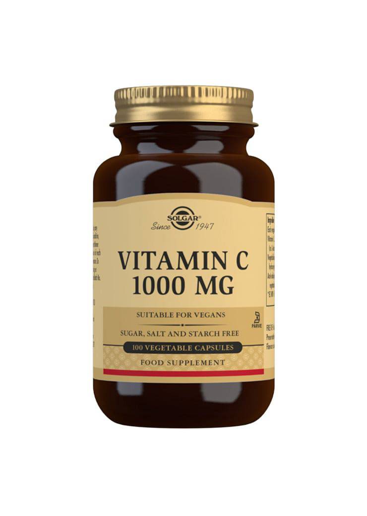 Solgar Vitamin C 1000 mg 100 kaps. - Sinunapteekki.fi