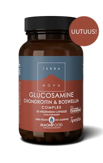 Terranova Glucosamine Chondroitin & Boswellia Complex 50 kaps. - Sinunapteekki.fi