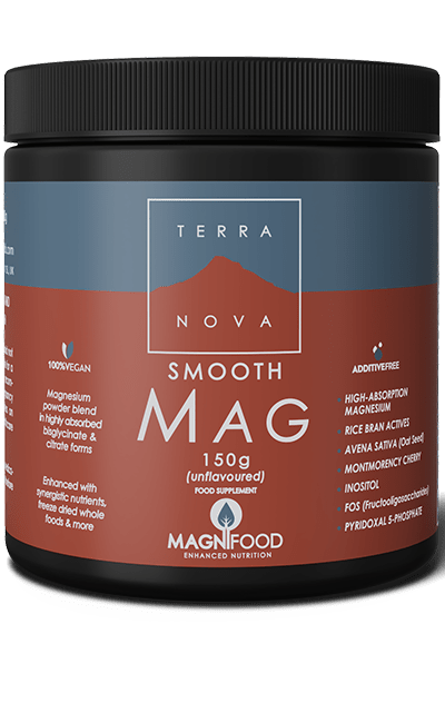 Terranova Smooth Mag - Magnesiumjauhe 150 g - Sinunapteekki.fi