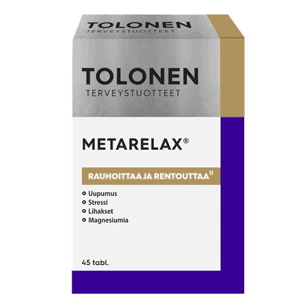 Tolonen Metarelax - Rauhoittaa ja rentouttaa 45 tabl.