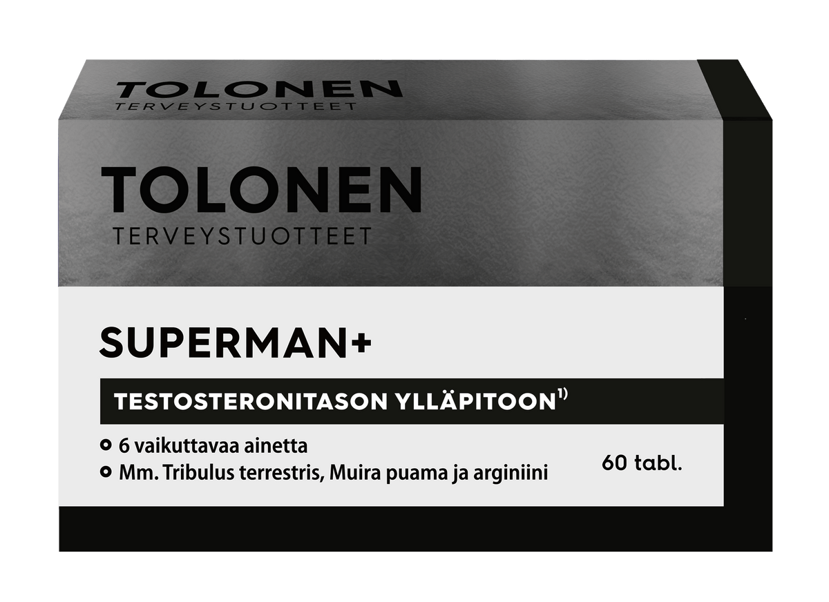 Tolonen Superman+ 60 tabl. - Sinunapteekki.fi