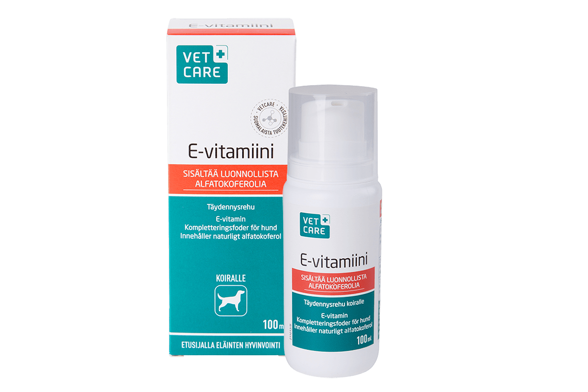 Vetcare E-vitamiini koiralle ja hevoselle 100 ml - Sinunapteekki.fi