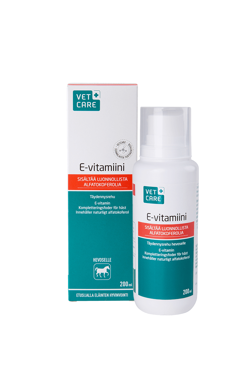 Vetcare E-vitamiini koirille ja hevosille 200 ml - Sinunapteekki.fi