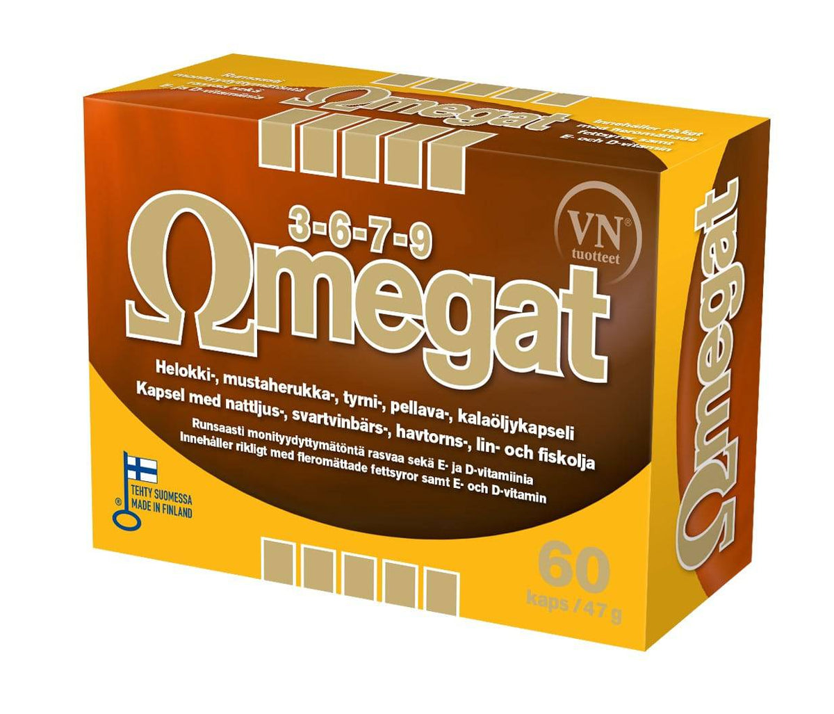 Omegat 3-6-7-9 60 kaps. - Sinunapteekki.fi