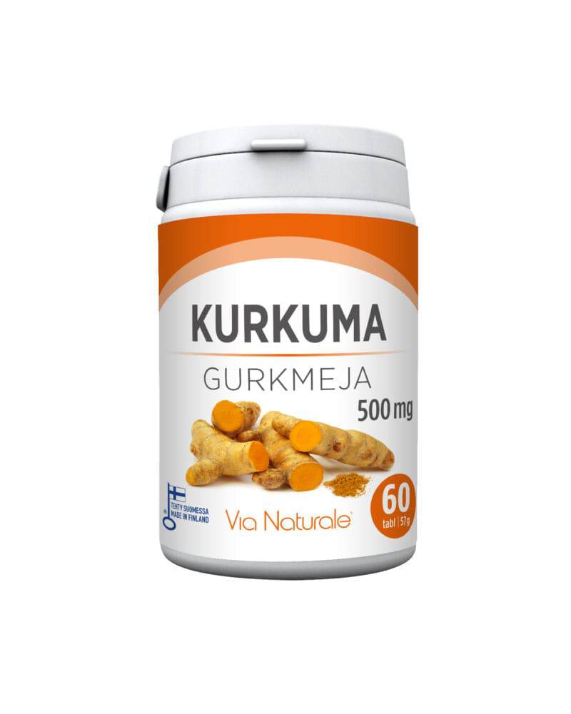 Kurkuma 60 tabl. - Sinunapteekki.fi