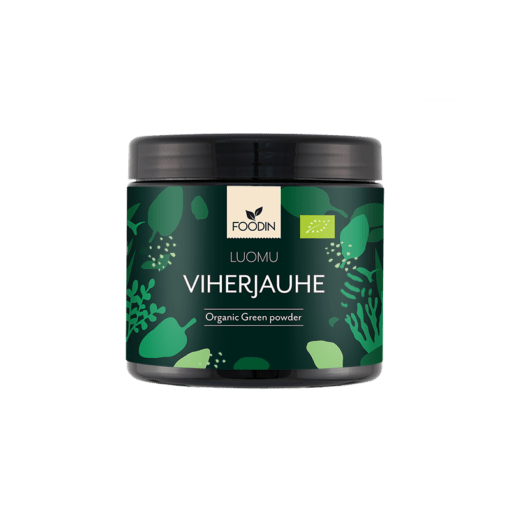 Foodin Viherjauhe - Luomu 200 g - Sinunapteekki.fi