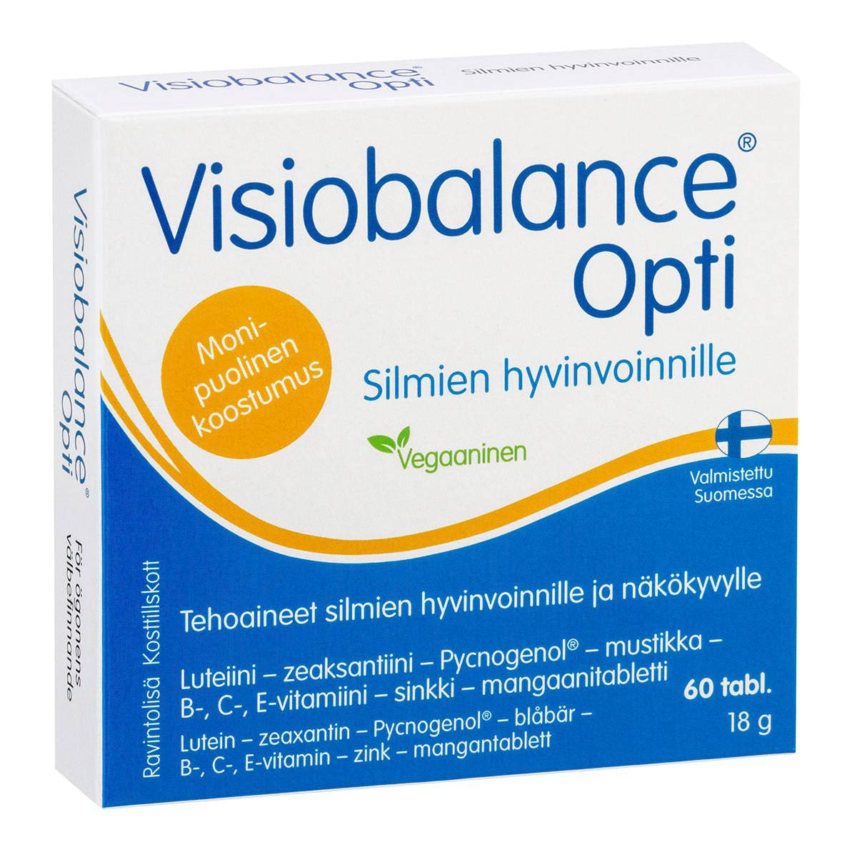 Visiobalance Opti 60 tabl. - Sinunapteekki.fi