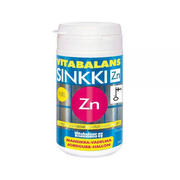 Sinkki Zn - Sinkkisitraatti 15 mg 90 tabl. - Sinunapteekki.fi