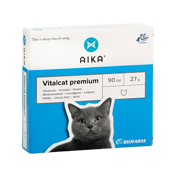 AIKA Vitalcat Premium - Täydennysrehu kissoille 90 tabl.