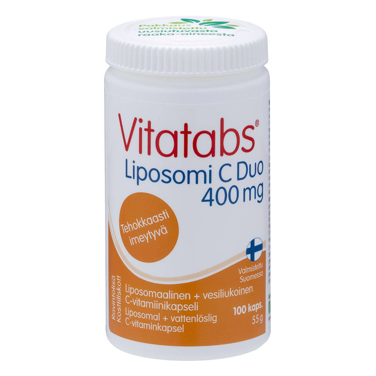 Vitatabs Liposomi C Duo 400 mg 100 kaps. - Sinunapteekki.fi