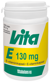 Vita E 130 mg - E-vitamiinikapseli