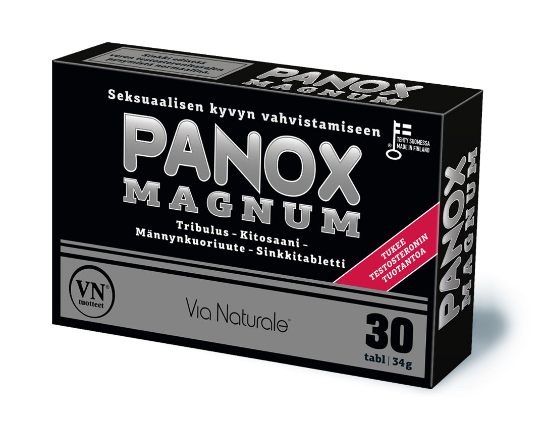 Panox Magnum miehille 30 tabl. - Päiväys 09/2024