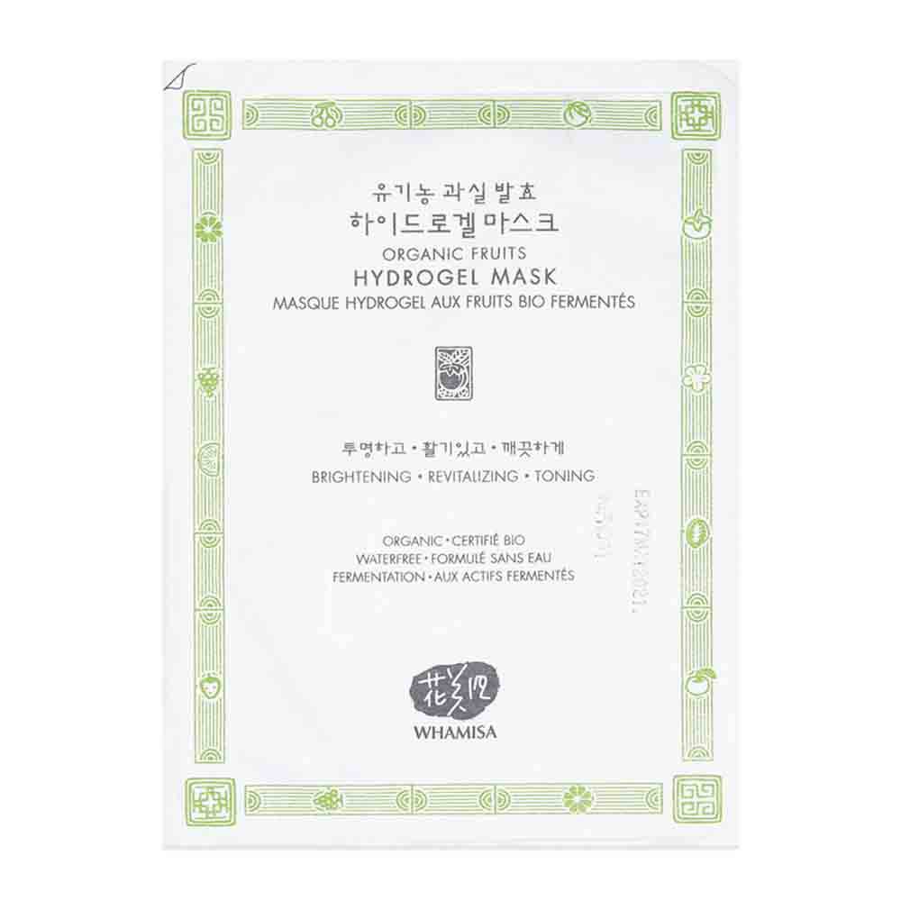 Whamisa Fruits Hydrogel Mask - Hydrogeelinaamio 1 kpl